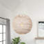 Luminaire suspendu sphérique 1 lumière Bottisham