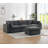 Aariketh 130.87”Wide Upholstered Loose Back Modular Sectional Sofa with Large Ottoman-1810493753