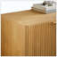 Buffet moderne ondulé, armoire de rangement à contour incurvé, armoire à 4 portes avec fonction de rangement, convenant à la cuisine / chambre à coucher / salon-120166321