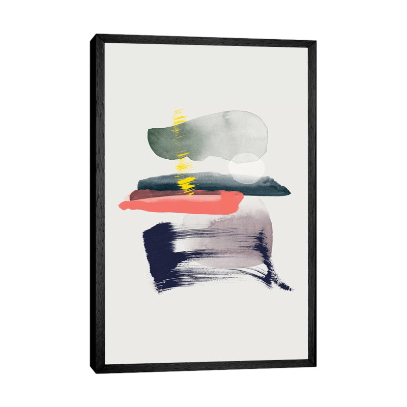 Drive by Leemo - Print on Canvas, Black Framed, 152.5 cm H x 101.5 cm W