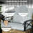 Outsunny 3 Piece Patio Rocking Chair Set
