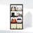 Open Back Multipurpose Clothing & Closet Storage Organizer Shelf, 8-Cube-1783063368