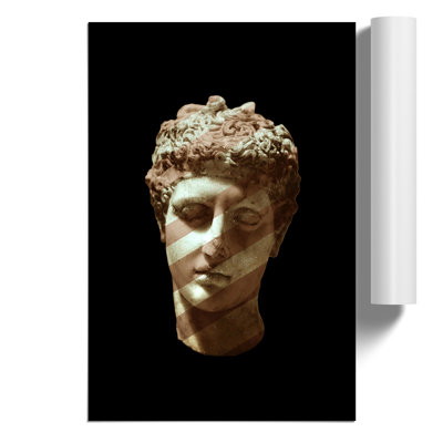 Disco Marble Head - Frameless Print