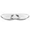 Orren Ellis Benfield Glass Divided Serving Dish