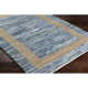 Demie Handmade Blue, Tan Rug