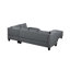 Canapé, chaise et repose-pieds rembourrés 104,5 po