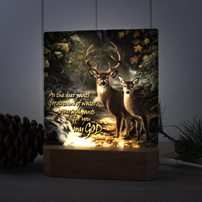 Deer Creek avec veilleuse Scripture