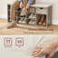 10 Pair Shoe Storage Bench With Drawer-1437641047