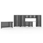 Bold Series 10 Piece Complete Garage Storage System Set