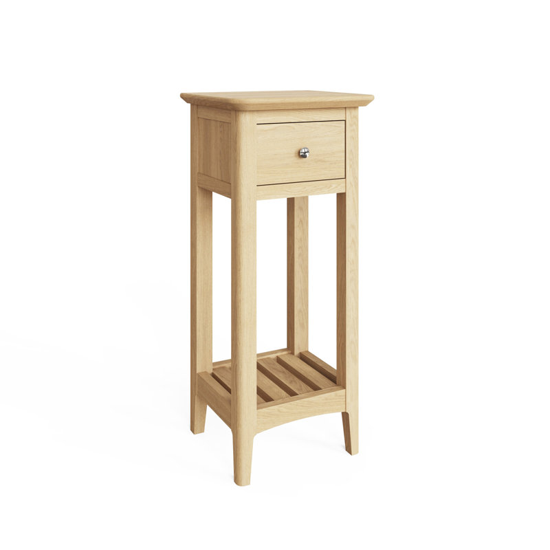 Claiborne Ash 1 Drawer Telephone Table