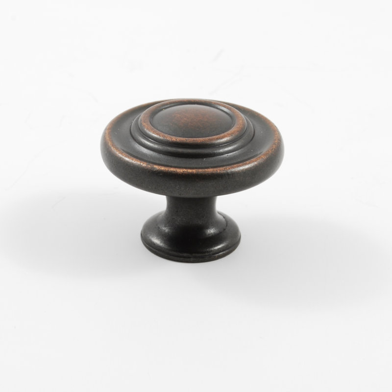 1 1/4" Diameter Mushroom Knob, Venetian Bronze
