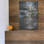 «Riverside Pause-River Otter» par Ron Parker, art mural en métal-840099451
