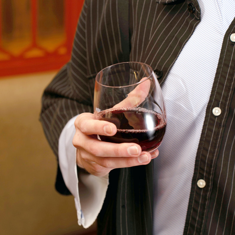 Aero 13.5 oz. Stemless Wine Multipurpose Glasses