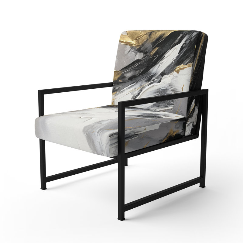 Fauteuil d'appoint rembourré Mystery Awakening, Noir, noir, noir, noir