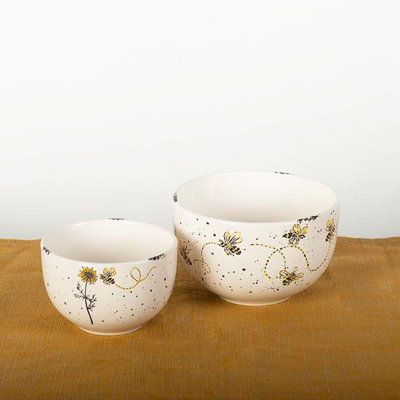 August Grove Aaryon Ceramic Serving Bowl