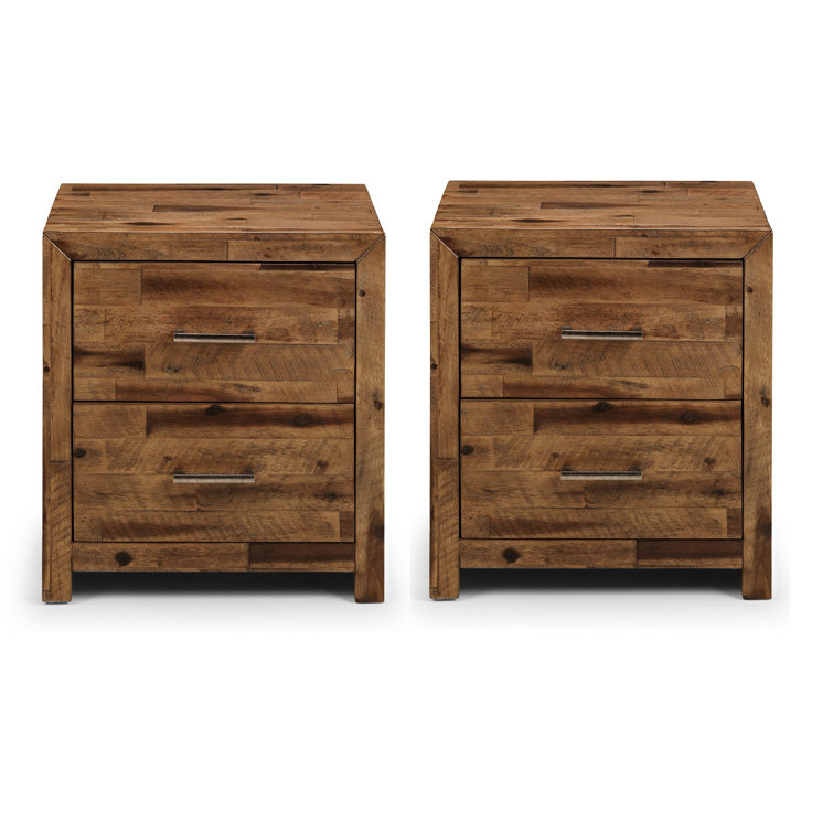 Julian Bowen Hoxton Solid Wood Bedside Table | Wayfair.co.uk