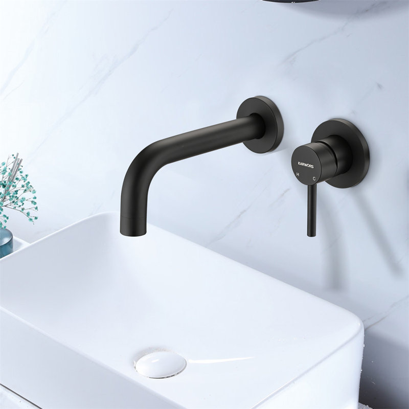 Wall Mounted Optional Single-handle Bathroom Faucet