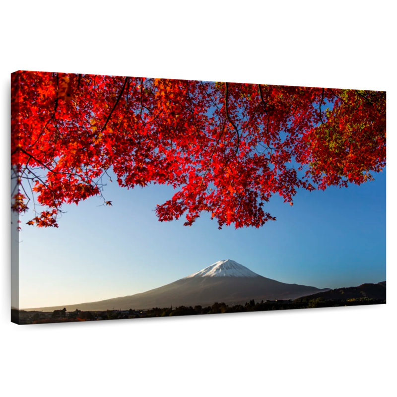 Alvord, mont Fuji en automne, H 34 po x l 51 po