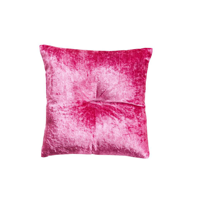 Wilcox Square Cushion Cover, Pink, 43 x 43cm