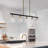 Froney 5-Light Dimmable Linear Kitchen Island Pendant-1579912484