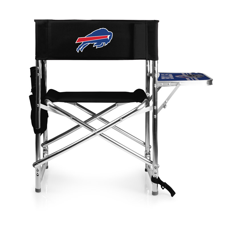 Folding Director Chair, Buffalo Bills, Black