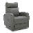 Arrianna-Fiona Genuine Leather Swivel Power Recliner-2065870830