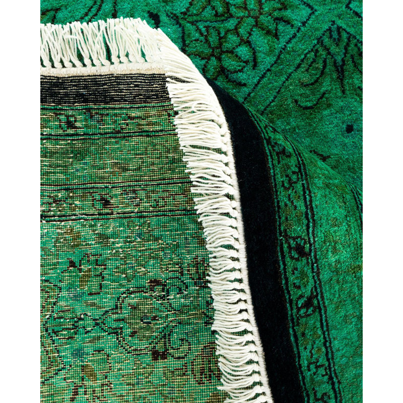 Fine Vibrance One-of-a-Kind 7' 1" x 7' 1" Hand Knotted Area Rug