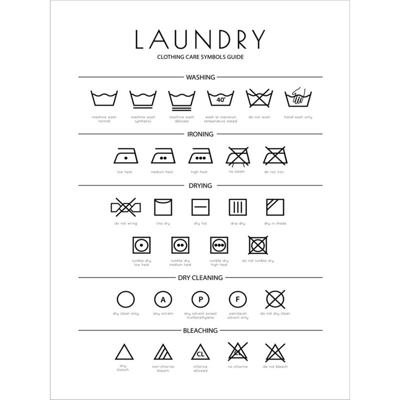 "Laundry Laundry" par May - impression encadrée