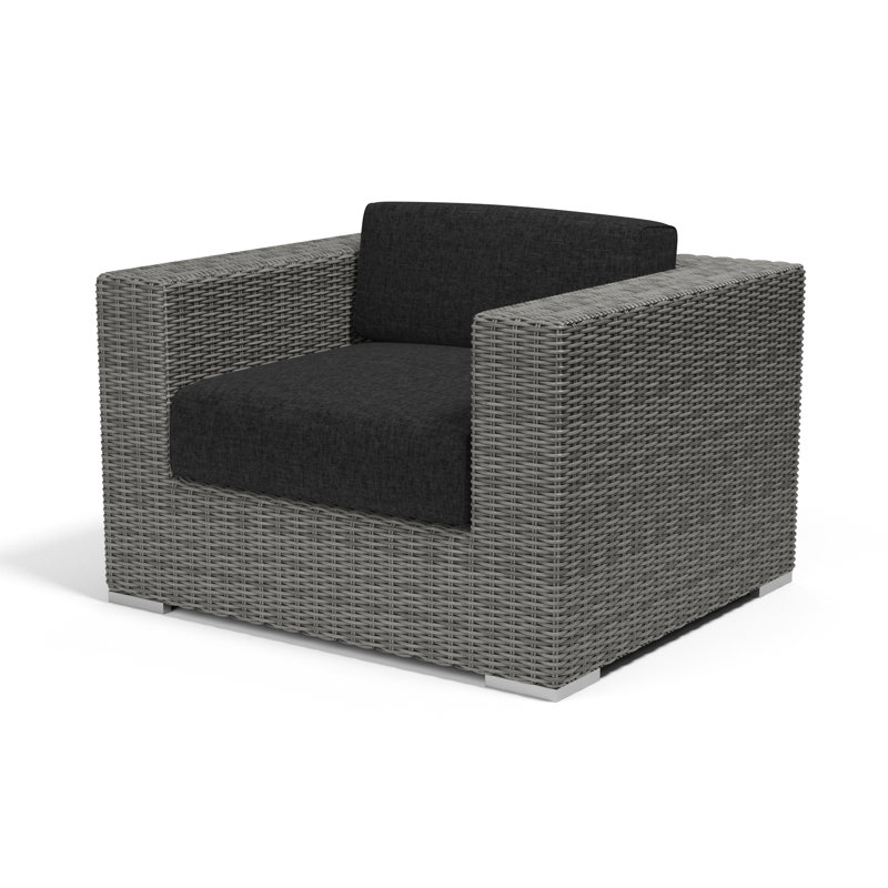 Chaise de patio Kiona avec coussins Sunb