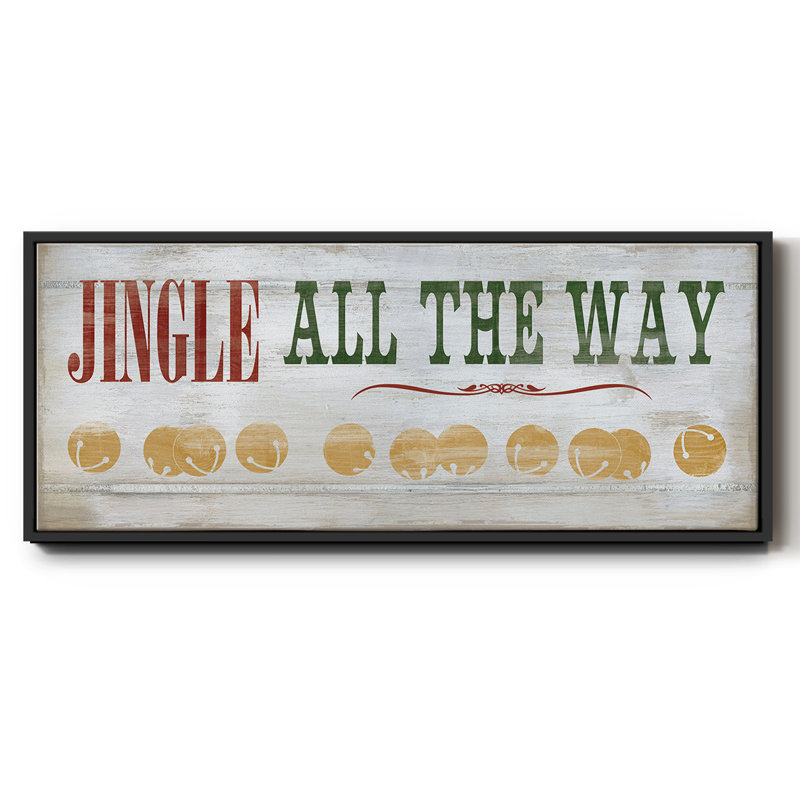 Toile encadrée «Jingle All the Way»