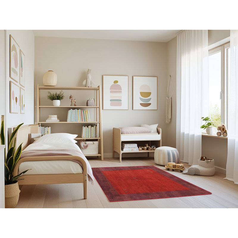 Tapis brun / vert Bosonohy, Rectangle 4 pi x 6 pi