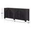 Buffet en bois massif de manguier de 78 po de largeur Silfa-1612182202-1643865907