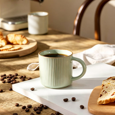 12 Oz Coffee Mugs, Set Of 4