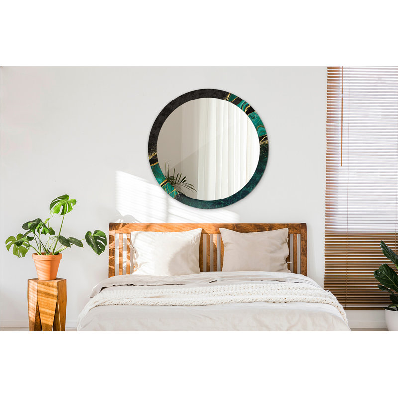 Huldar Glass Flat Wall Mirror
