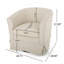Chaise pivotante avec housse amovible-1275917922