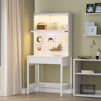 Computer Desk with Power Outlet