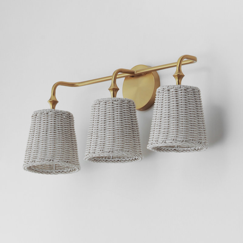 Baja-Bath Vanity, Natural Aged Brass