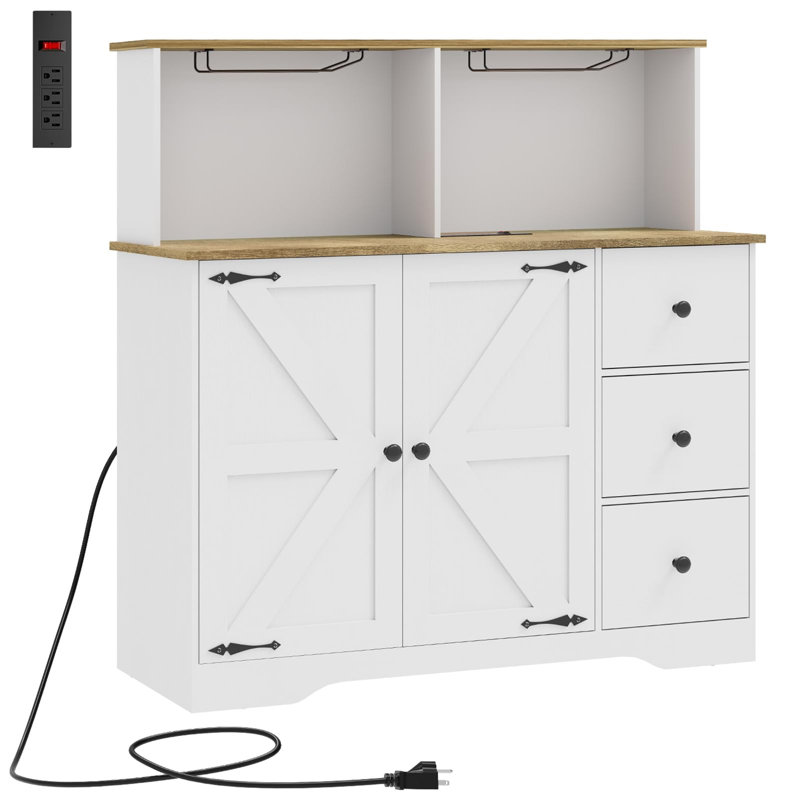 Buffet Venelina, Blanc