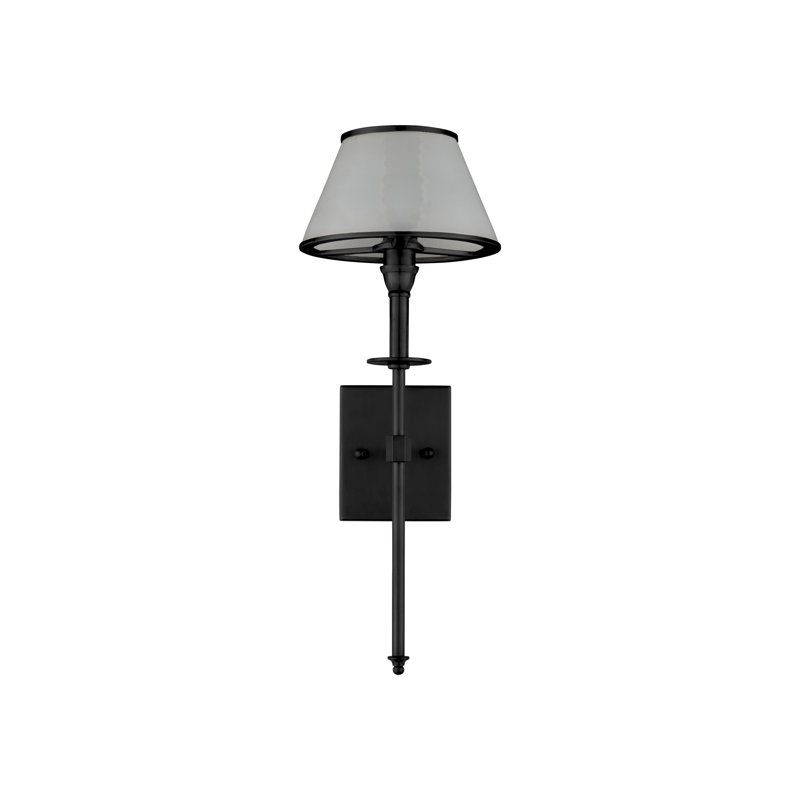 Ronaldo - Light Outdoor Sconce, Matte Black