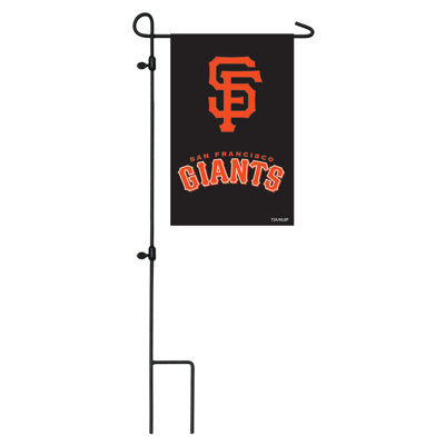 MLB Double Sided 18 in. H x 12.5 in. W Polyester Garden flag
