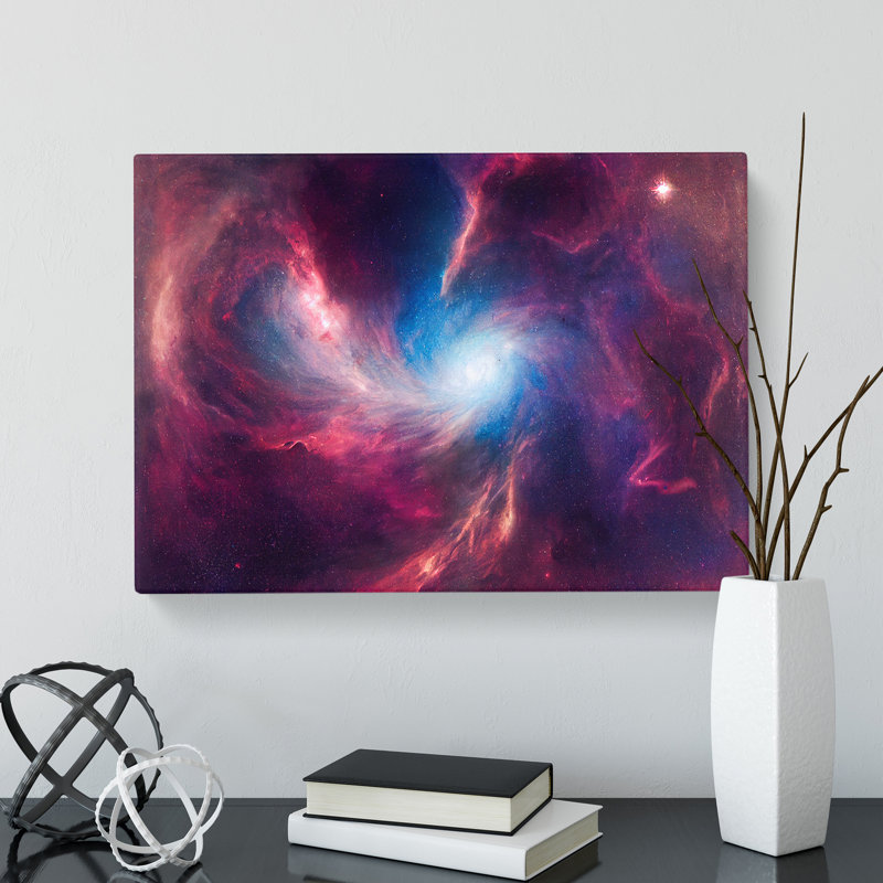 Galaxy Art Painting Vol.1 - Wrapped Canvas, 50cm H x 76cm W x 3cm D