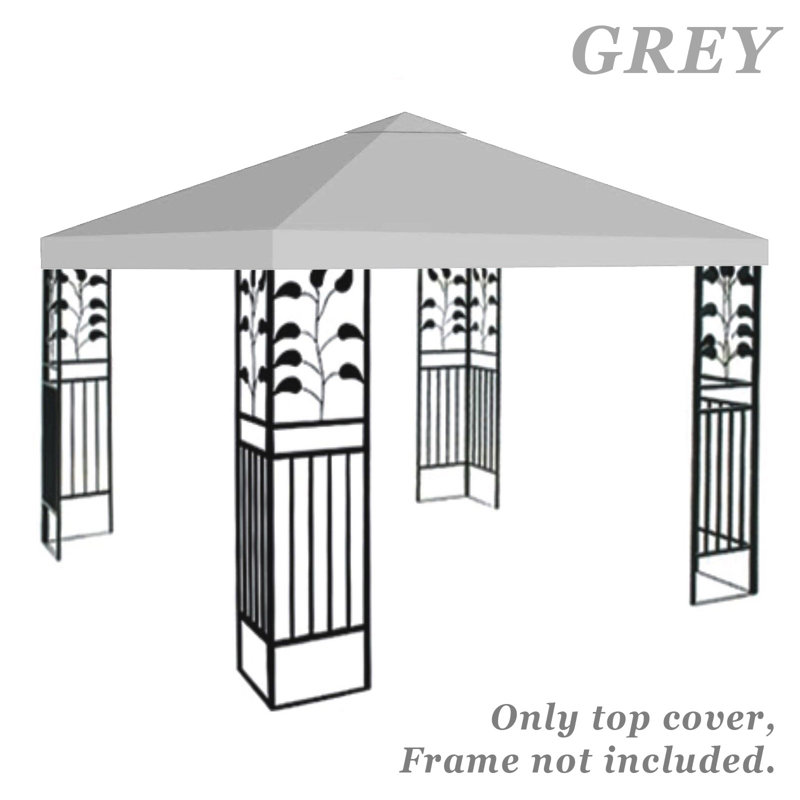 Sunrise Outdoor LTD Fabric Replacement Canopy for Gazebo, Tan