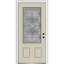 Porte d'entrée pré-montée en fibre de verre 2 panneaux 3/4 Grace Grace-903546287-903546277