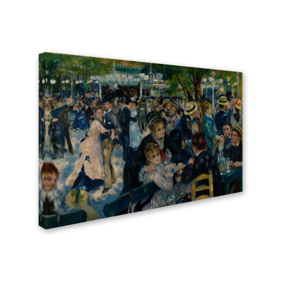 « le moulin de la galette », reproduction sur toile tendue Pierre-Auguste Renoir