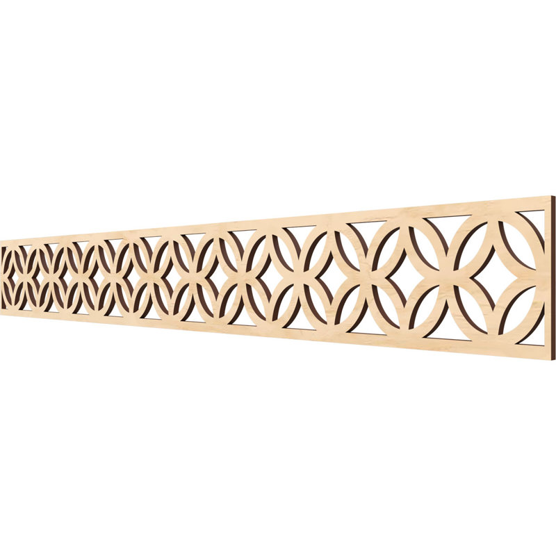 Moulure Crosby, Bouleau, H 6 po x l 46,5 po x P 0,375 po