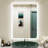 Bathroom Mirror with Led Lights, Anti-Fog, Wall Mounted, Dimmable, Horizontal/Vertical-1928911519