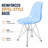 Northfleet Acrylic Dining Chair – Modern Eiffel Base Ghost Chair Accent Seating in Single, Set of 2, or Set of 4 – Gold or Chrome Legs for Banquet, Wedding, Office & Living Room Use-1860914923-1860914927-1819211791