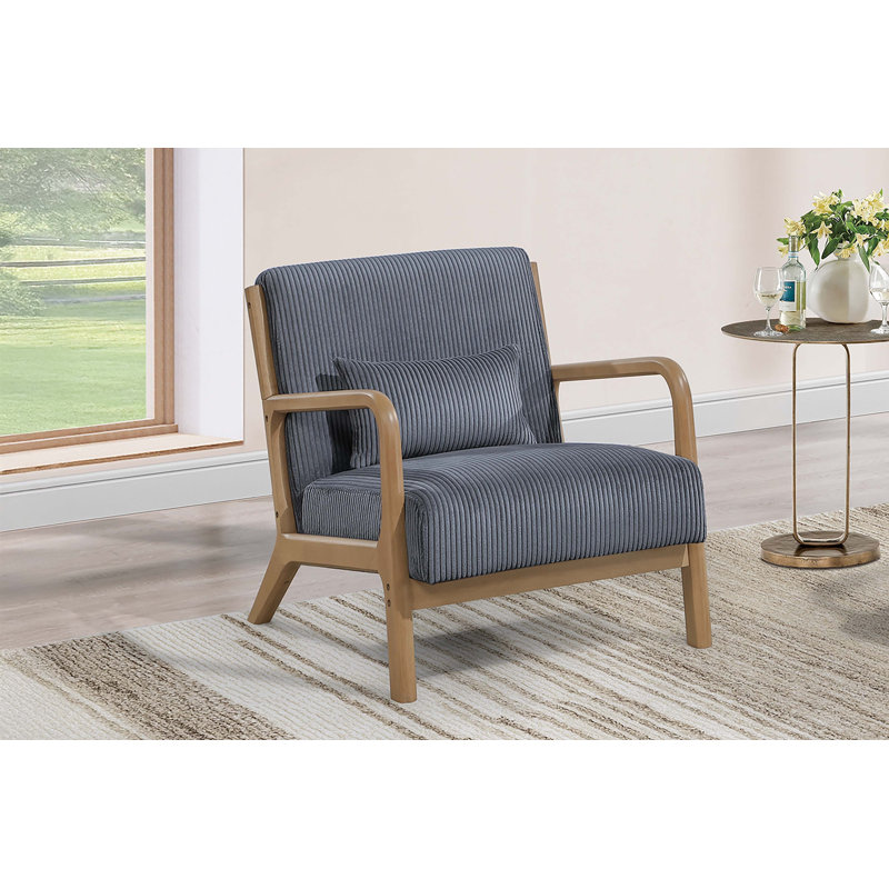 Fauteuil d'appoint, Gris foncé