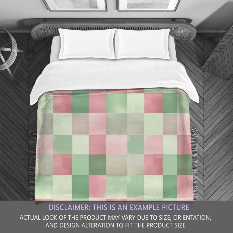 Checkered Comforter, Twin Comforter