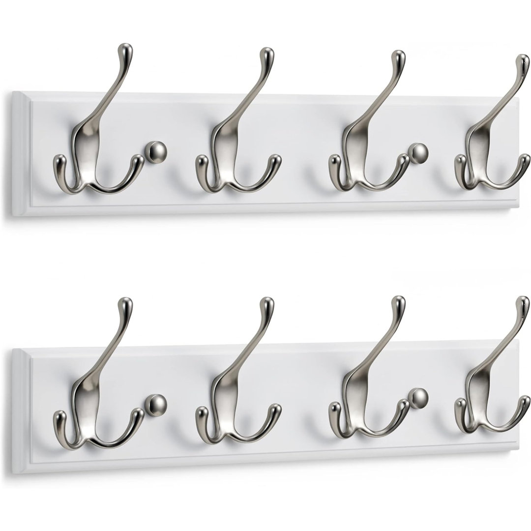 Maryetta Metal Wall Wall Mounted Coat Rack